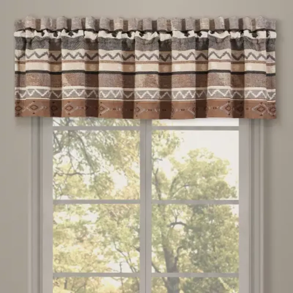 Queen Street Tatum Rod Pocket Tailored Valance