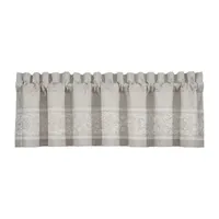 Five Queens Court Maryanne Rod Pocket Tailored Valance