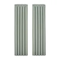 Queen Street Patrice Light-Filtering Rod Pocket Set of 2 Curtain Panel