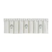 Royal Court Water'S Edge Rod Pocket Tailored Valance