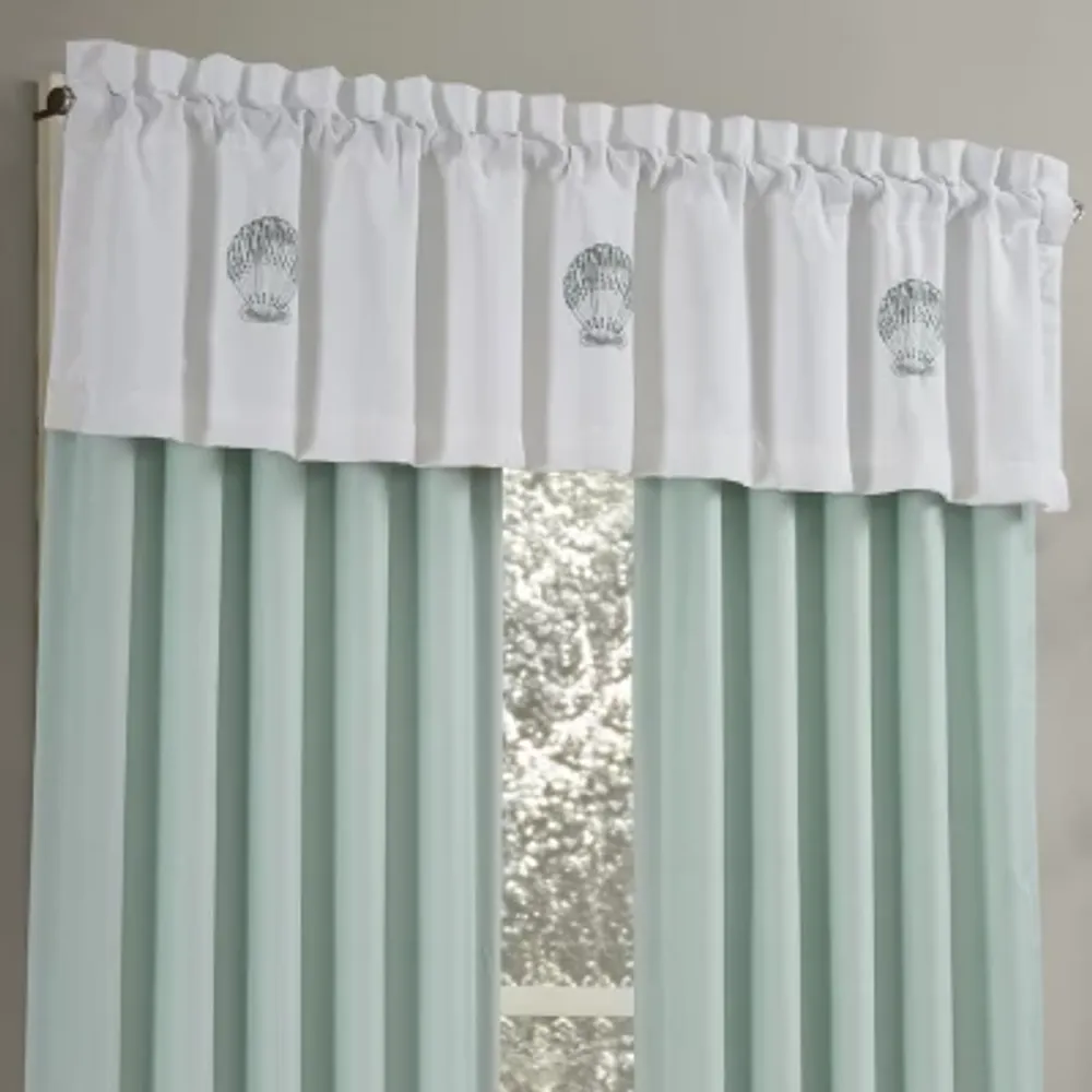 Royal Court Water'S Edge Rod Pocket Tailored Valance