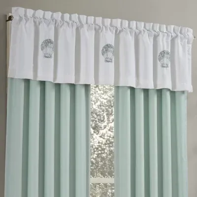 Royal Court Water'S Edge Rod Pocket Tailored Valance