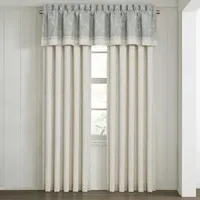 Queen Street Gabrielle Energy Saving Light-Filtering Rod Pocket Set of 2 Curtain Panel