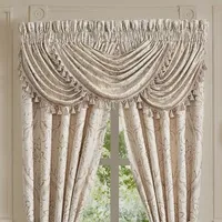 Queen Street Taylor Window Rod Pocket Waterfall Valances