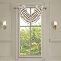 Queen Street Taylor Window Rod Pocket Waterfall Valances