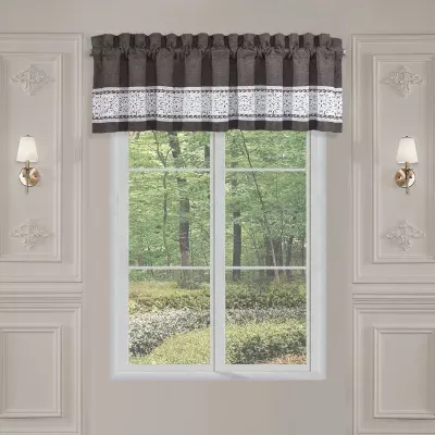 Queen Street Florence Window Straight Valance Rod Pocket Tailored Valance