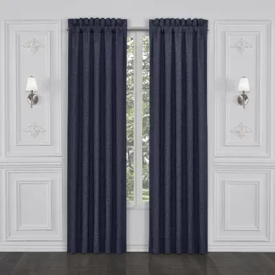 Five Queens Court Shelburne Light-Filtering Rod Pocket Set of 2 Curtain Panel