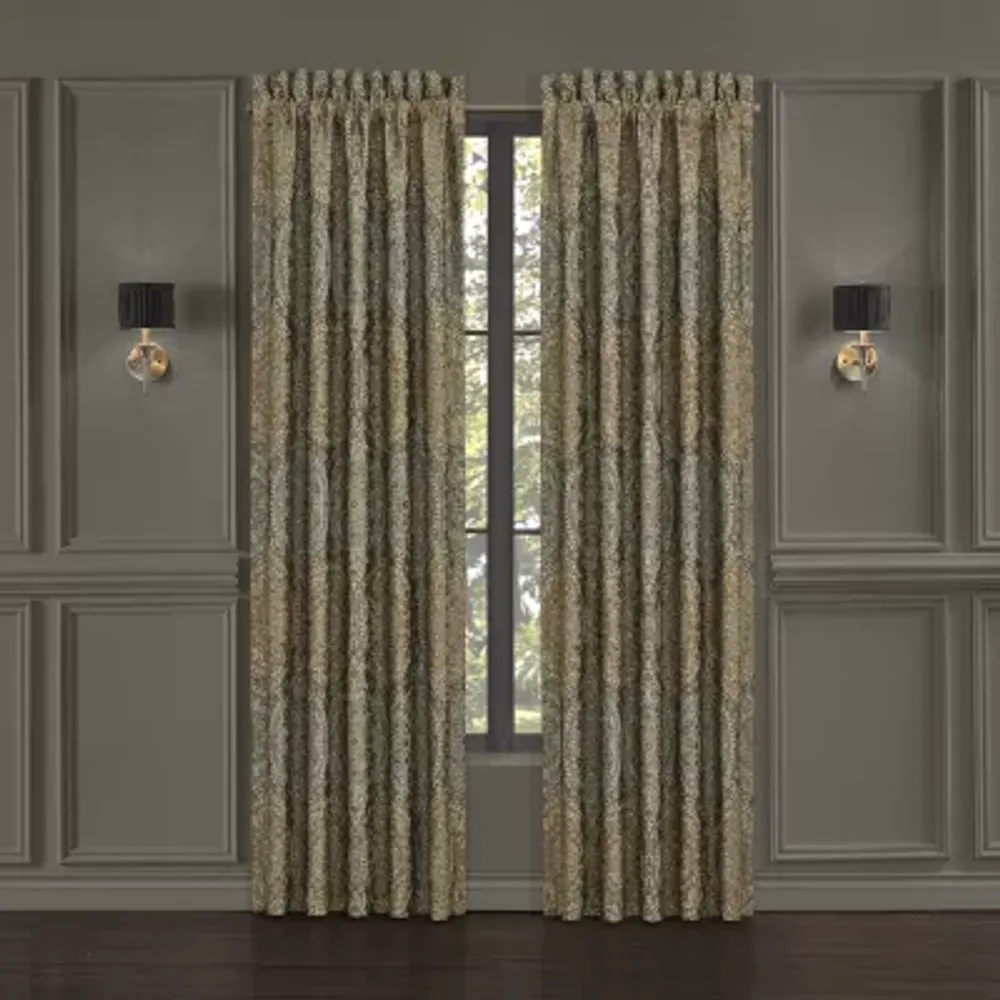Queen Street Dayton Light-Filtering Rod Pocket Set of 2 Curtain Panel