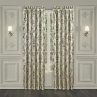 Queen Street Jillian Light-Filtering Rod Pocket Set of 2 Curtain Panel