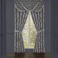 Queen Street Manila Rod Pocket Waterfall Valance