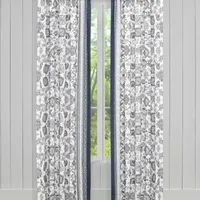 Royal Court Chelsea Light-Filtering Rod Pocket Set of 2 Curtain Panel