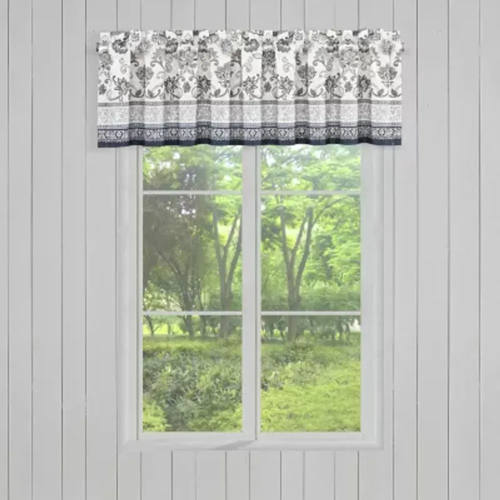 Royal Court Chelsea Blue Rod Pocket Tailored Valance