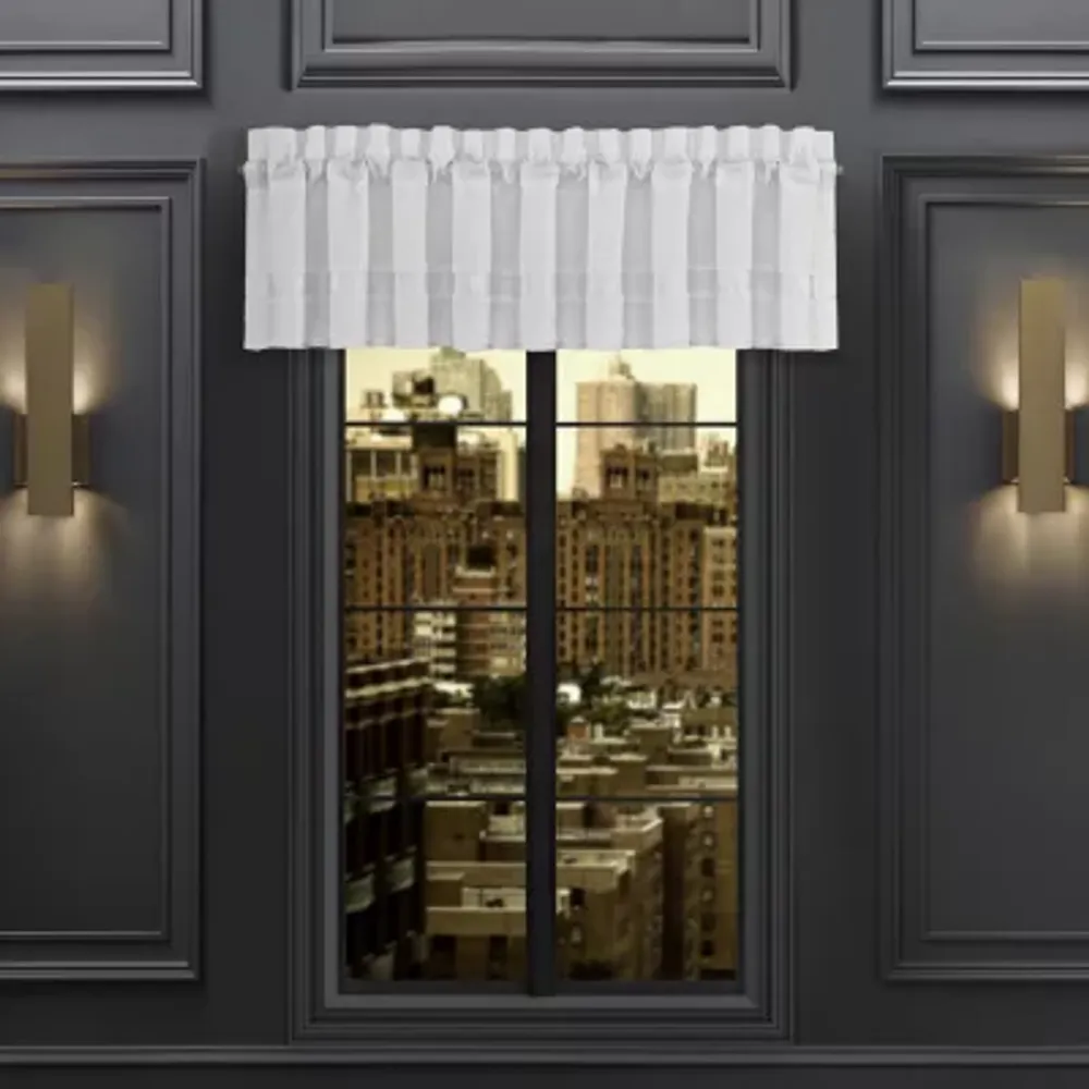 Queen Street Belize Rod Pocket Tailored Valance