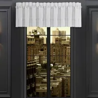 Queen Street Belize Rod Pocket Tailored Valance