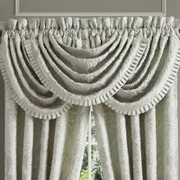 Queen Street Lawrence Rod Pocket Waterfall Valance