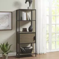 Madison Park Pagosa 3-Shelf Etagere Bookshelf