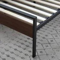 Dream Collection by Lucid® Metal and Wood Bed