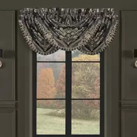 Queen Street Sayreville Rod Pocket Waterfall Valance