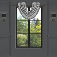 Queen Street Woodmere Rod Pocket Waterfall Valance