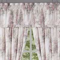 Royal Court Estelle Rod Pocket Tailored Valance