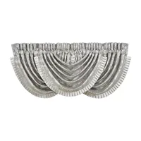 Queen Street Tammy Rod Pocket Waterfall Valance