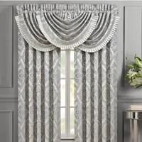 Queen Street Tammy Rod Pocket Waterfall Valance