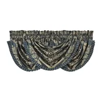 Queen Street Carla Rod Pocket Waterfall Valance