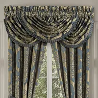 Queen Street Carla Rod Pocket Waterfall Valance