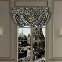 Queen Street Carla Rod Pocket Waterfall Valance