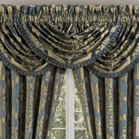 Queen Street Carla Rod Pocket Waterfall Valance