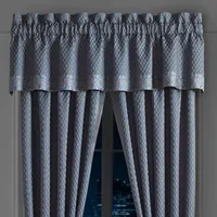 Five Queens Court Leah Rod Pocket Tailored Valance