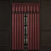 Five Queens Court Chianti Rod Pocket Tailored Valance