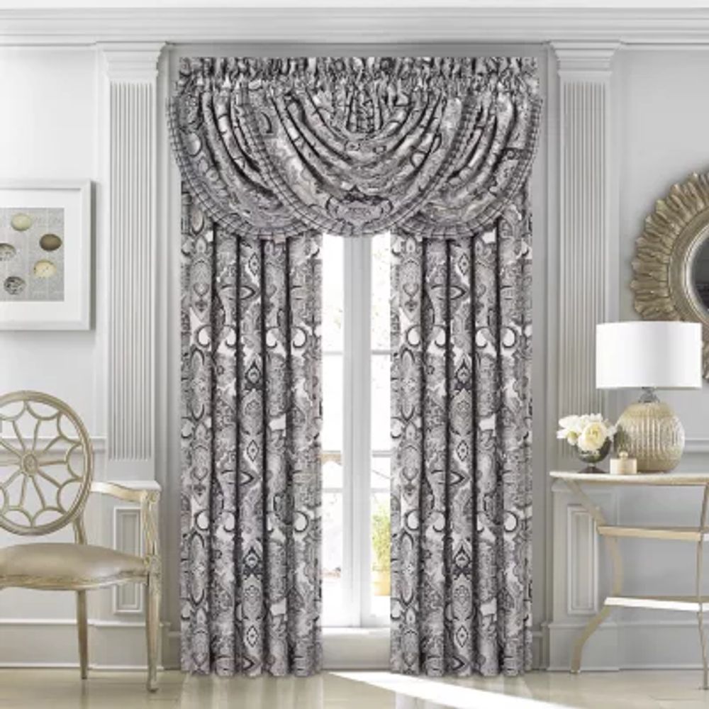 Queen Street Giselle Light-Filtering Rod Pocket Set of 2 Curtain Panel