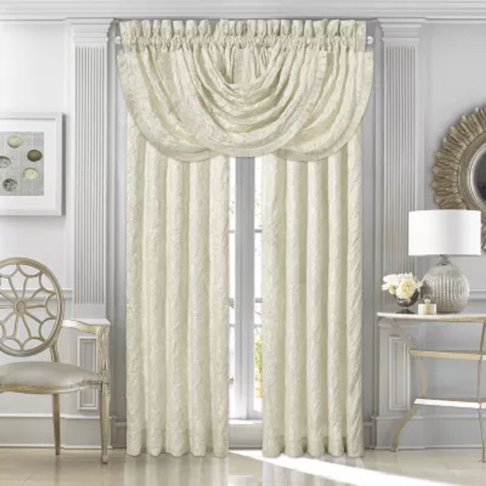 Queen Street Maddison Light-Filtering Rod Pocket Set of 2 Curtain Panel