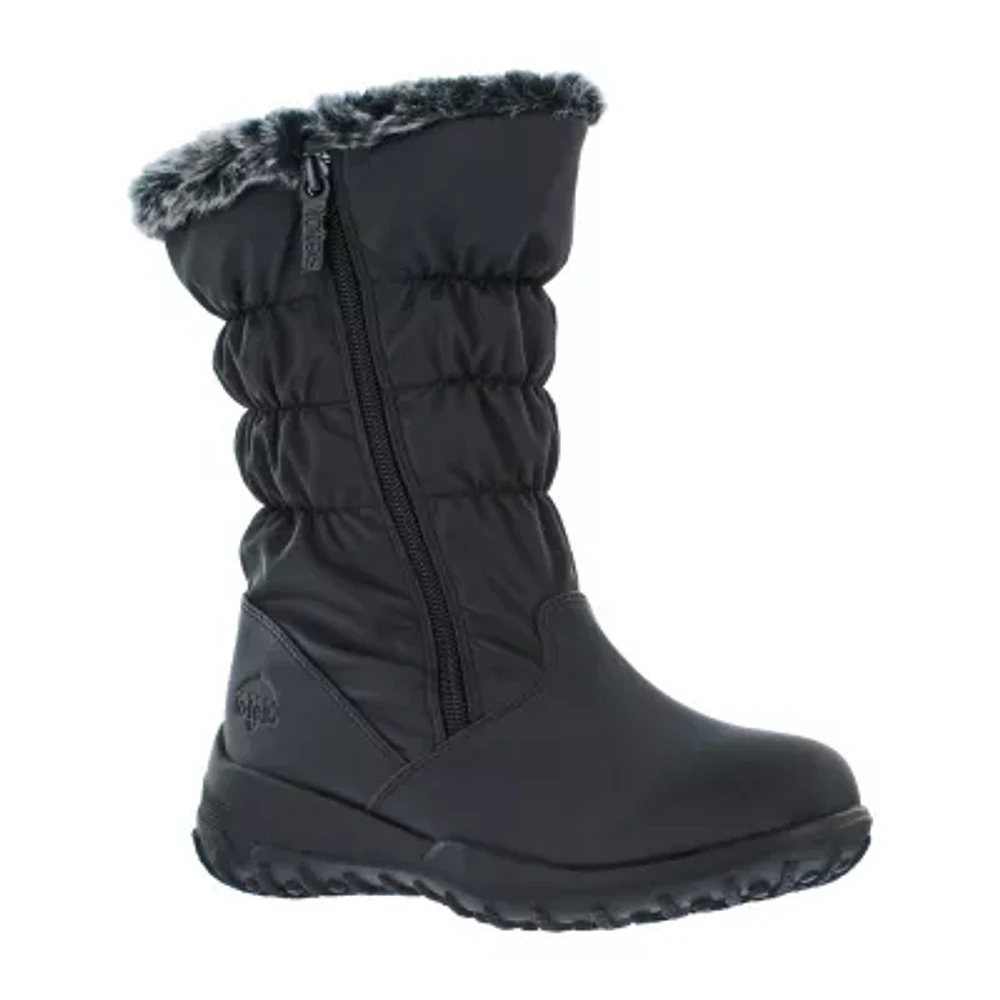 Totes Womens Henrique Ii Waterproof Flat Heel Winter Boots