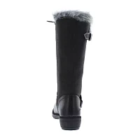 Totes Womens Adriana Iii Waterproof Stacked Heel Winter Boots