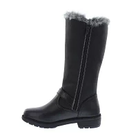 Totes Womens Adriana Iii Waterproof Stacked Heel Winter Boots