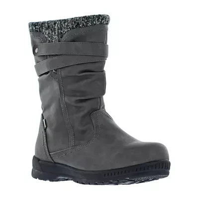 Totes Womens Kappa Waterproof Flat Heel Winter Boots