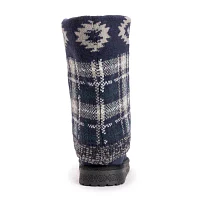 Muk Luks Womens Cheryl Flat Heel Winter Boots