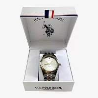 U.S. Polo Assn. Uspolo Unisex Adult Two Tone Bracelet Watch Usc80613jc