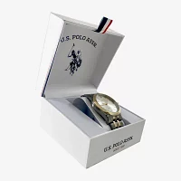 U.S. Polo Assn. Uspolo Unisex Adult Two Tone Bracelet Watch Usc80613jc