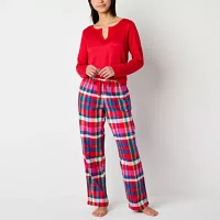 Sleep Chic Womens Flannel Pajama Pants