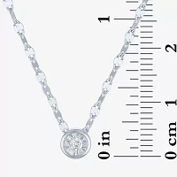 YES, PLEASE! 2-pc.Lab-Grown (G-H / I1-I2) Diamond Accent Necklace Set Sterling Silver