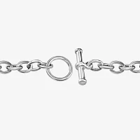 Personalized Sterling Silver 20mm Monogram Charm Bracelet