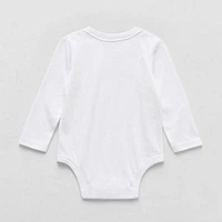 Okie Dokie Baby Boys Round Neck Long Sleeve Bodysuit