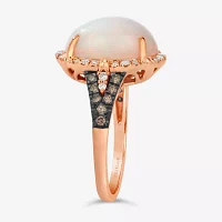 Le Vian® Ring featuring Neopolitan Opal™ Chocolate Diamonds® Nude Diamonds™ set 14K Strawberry Gold®