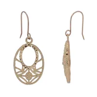 14K Gold Drop Earrings