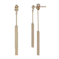 14K Gold Drop Earrings