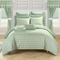 Chic Home Jacksonville 20-pc. Midweight Reversible Comforter Set