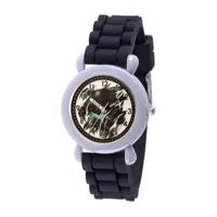 Marvel Black Panther Boys Black Strap Watch Wma000385